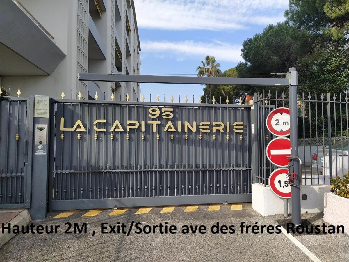 Grand Studio Neuf Face Port Et Plage, Parking Prive Golfe-Juan Exteriör bild
