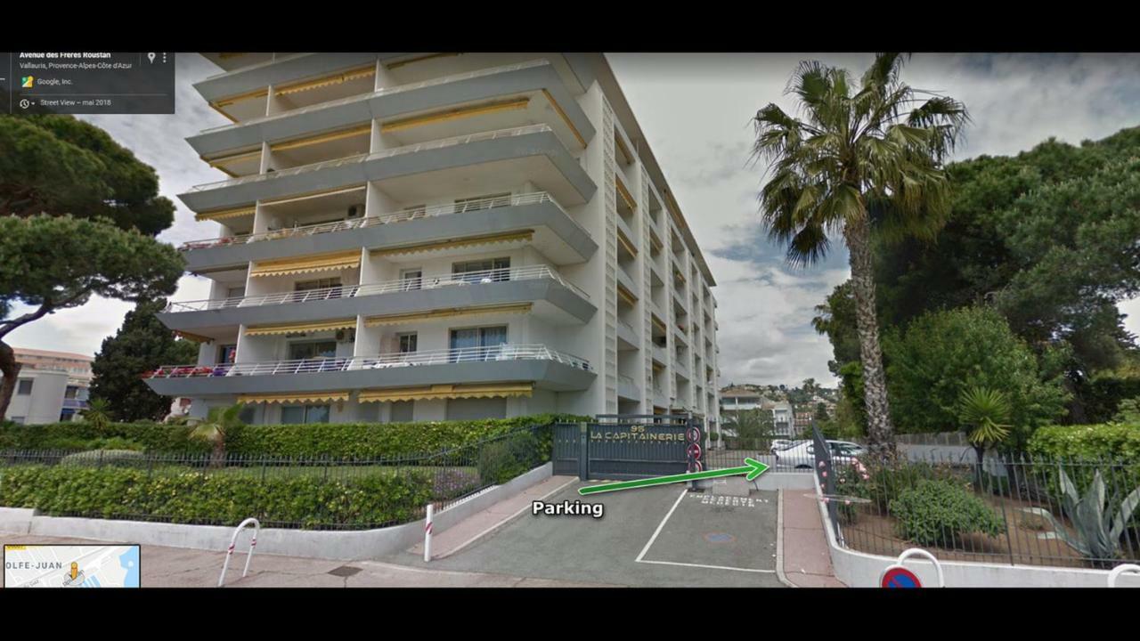 Grand Studio Neuf Face Port Et Plage, Parking Prive Golfe-Juan Exteriör bild